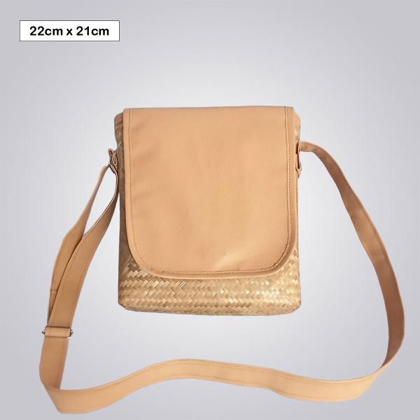 Premium Pull Ketak Bag with Braided Handles – Small