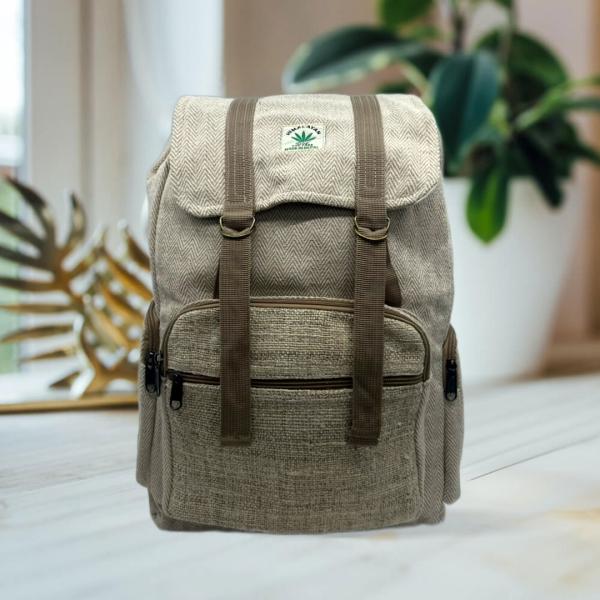 Handmade Natural Hemp Bag From Nepal